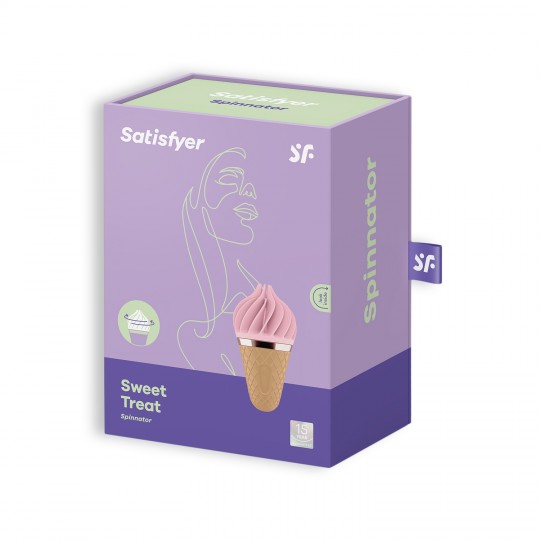 DOLCE TRATTARE LAYONS CLITORIDE STIMOLATORE CON CARICATORE USB SATISFYER LAYONS ROSA