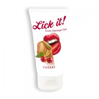 LICK-IT KISSABLE LUBRICANT CHERRY 50ML