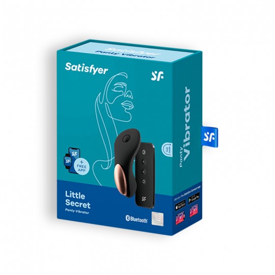 PANTY VIBRATORE CON PICCOLO SEGRETO SATISFYER APP