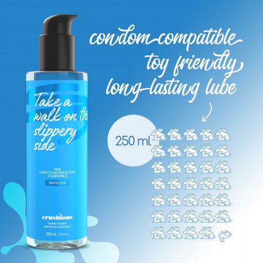 LUBRIFICANTE A BASE D&#039;ACQUA 250 ML CRUSHIOUS