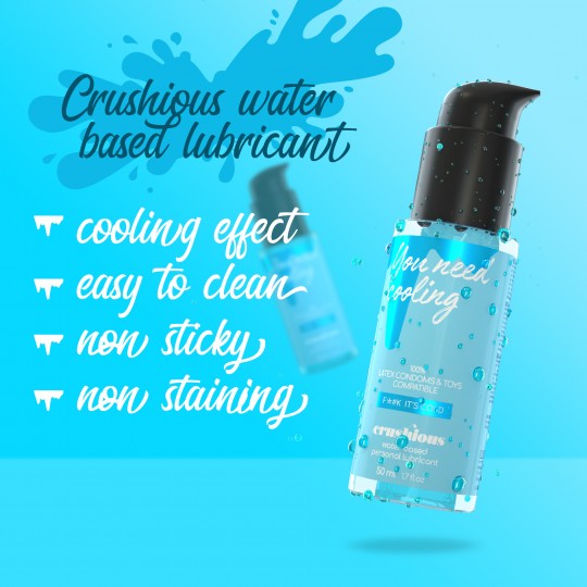 LUBRIFICANTE CON EFFETTO FREDDO 50 ML CRUSHIOUS