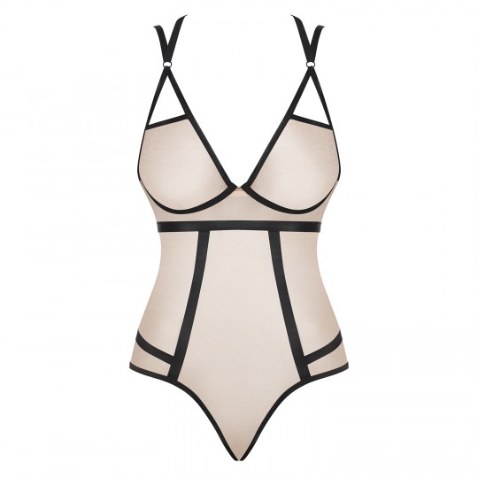 BODY NUDELIA OBSESSIVE PRETO