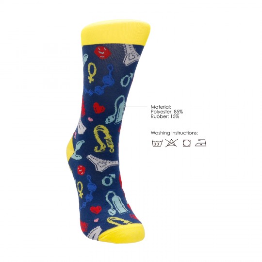 SHOTS MINKY KINKY SOCKS - 42-46