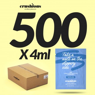 PACK DE 500 SACHET DE LUBRIFIANT À BASE D’EAU 4ML CRUSHIOUS