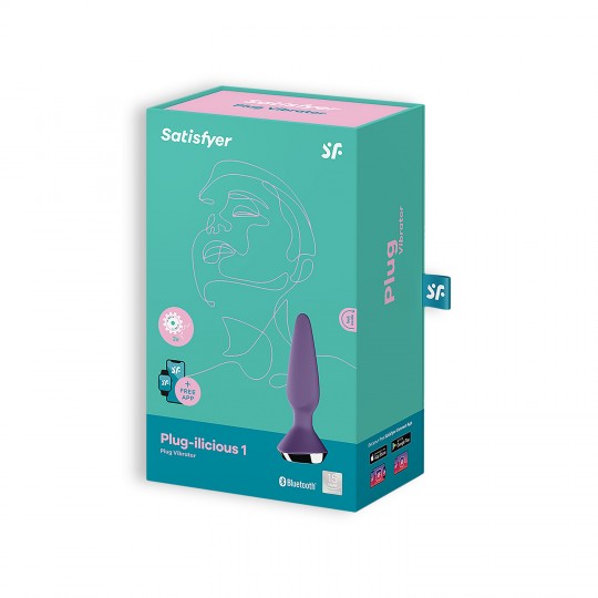 PLUG ANALE-ILICIOUS 1 SATISFYER VIOLA
