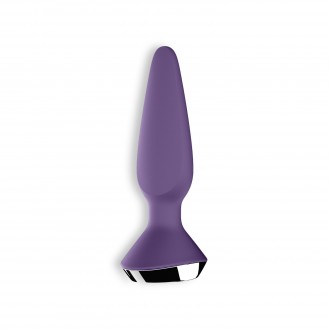 SATISFYER PLUG-ILICIOUS 1 ANAL PLUG PURPLE