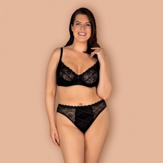 QUEEN SIZE OBSESSIVE LAURISE SET BLACK