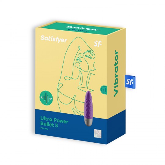 PROIETTILE VIBRANTE ULTRA POWER BULLET 5 SATISFYER VIOLA