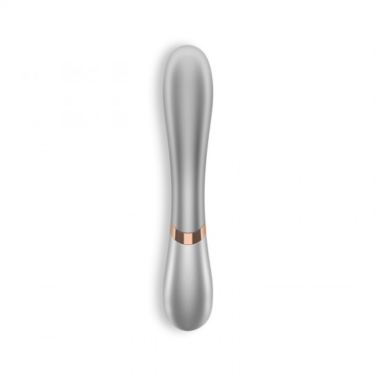 VIBRADOR HOT LOVER SATISFYER CINZA