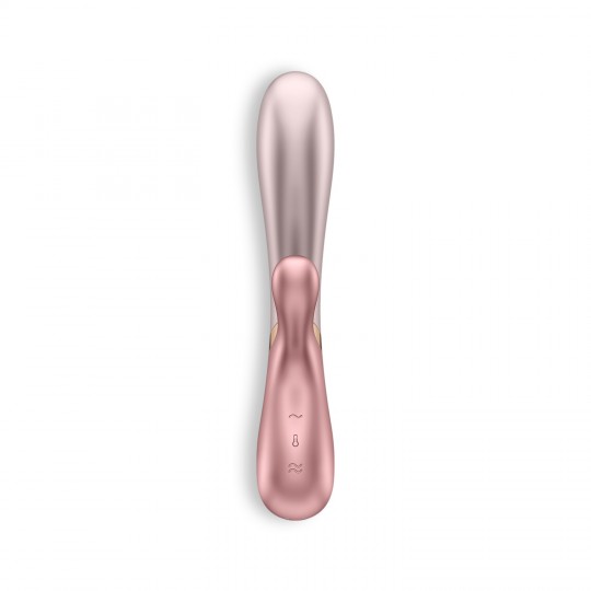VIBRADOR HOT LOVER SATISFYER ROSA