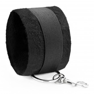 PACK OF 30 TOUGH LOVE VELCRO HANDCUFFS WITH EXTRA 40CM CHAIN CRUSHIOUS BLACK