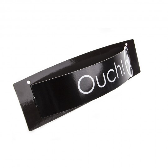 PLACA MARCA OUCH!