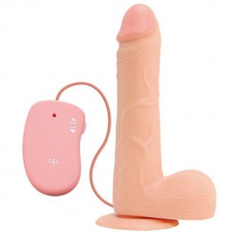 REAL RAPTURE FIRE PASSION REALISTIC VIBRATOR 9'' WHITE