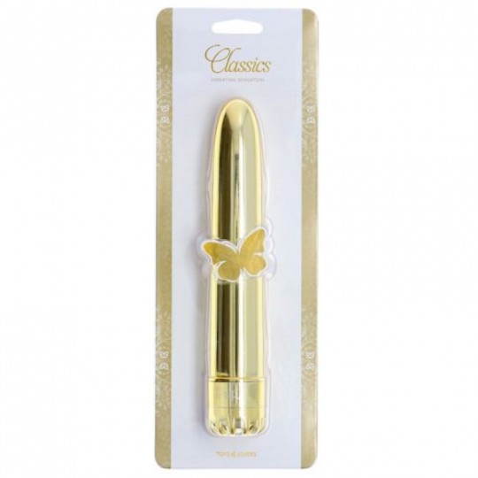 VIBRADOR CLASSICS DORADO GRANDE