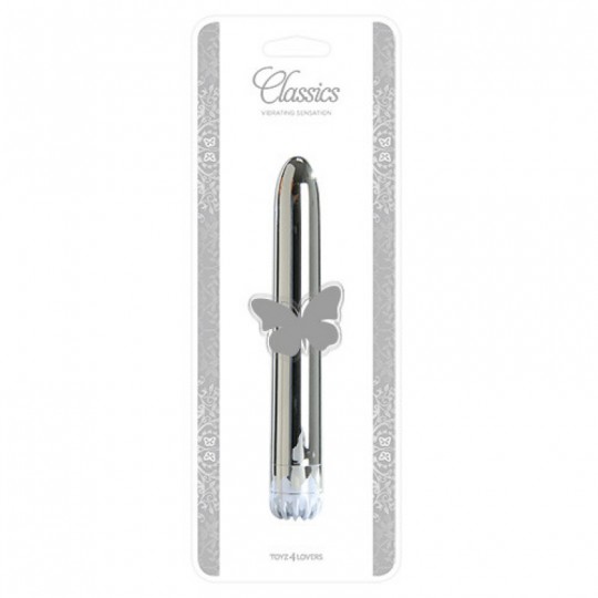 VIBRADOR CLASSICS PLATEADO MEDIO