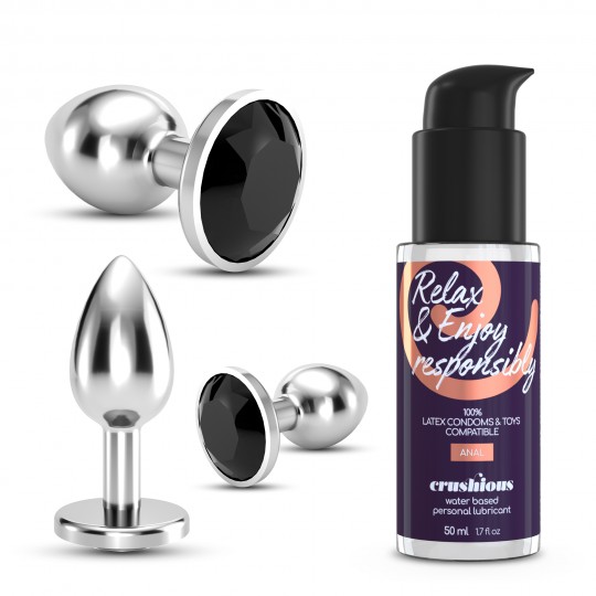 BIJOU ANALE BAGNATO TRENO TERZETTO CRUSHIOUS NERO