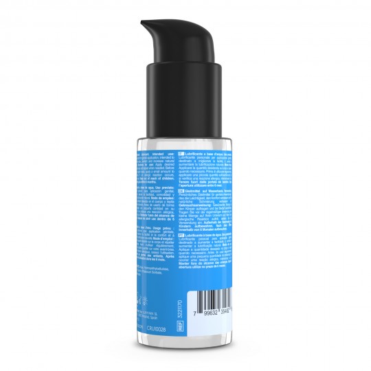 VIBRATORE CON STIMOLATORE CLITORIDEO LOLLIPOP E LUBRIFICANTE A BASE D'ACQUA INCLUSO CRUSHIOUS