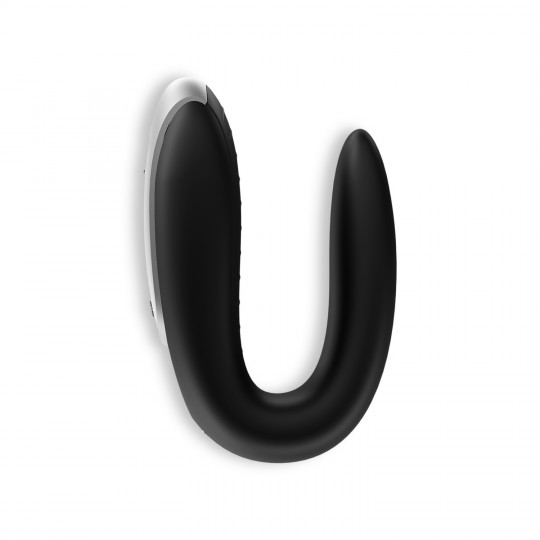 DOPPIO DIVERTIMENTO DILDO CON NERO SATISFYER APP