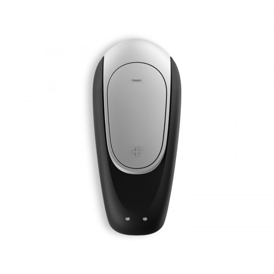 DOPPIO DIVERTIMENTO DILDO CON NERO SATISFYER APP