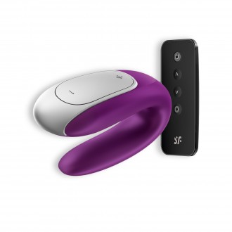 DOPPIO DIVERTIMENTO VIBRATORE CON VIOLA SATISFYER APP