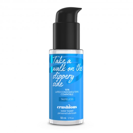 VIBRATORE TROLLIE CON LUBRIFICANTE A BASE D'ACQUA INCLUSO CRUSHIOUS