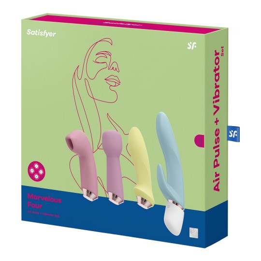 SATISFYER MARVELOUS FOUR VIBRATORS SET 