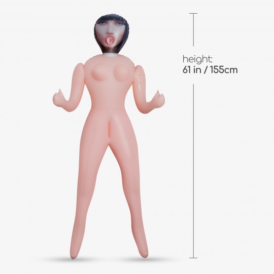 CRUSHIOUS MARIE L&#039;APPRENTIE SOUBRETTE INFLATABLE DOLL WITH STROKER