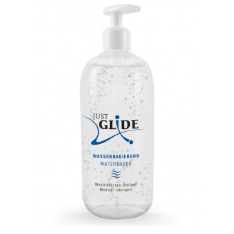 LUBRIFICANTE À BASE DE ÁGUA JUST GLIDE 500ML