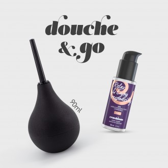 DOUCHE & GO DOCCIA ANALE 90 ML CON 50 ML CRUSHIOUS ANALE LUBRIFICANTE