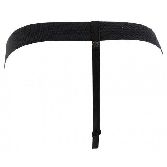 STRAP-ON HUECO CON TESTICULOS 9&quot; FETISH FANTASY SERIES BLANCO
