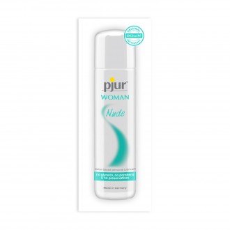 PJUR WOMAN NUDE WATER BASED LUBRICANT 2ML