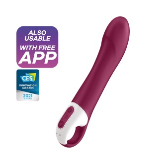 GRANDE VIBRATORE DI CALORE CON SATISFYER APP