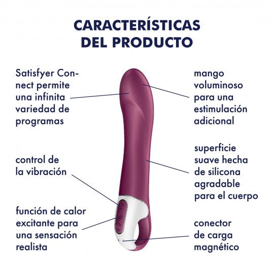 SATISFYER BIG HEAT WITH APP