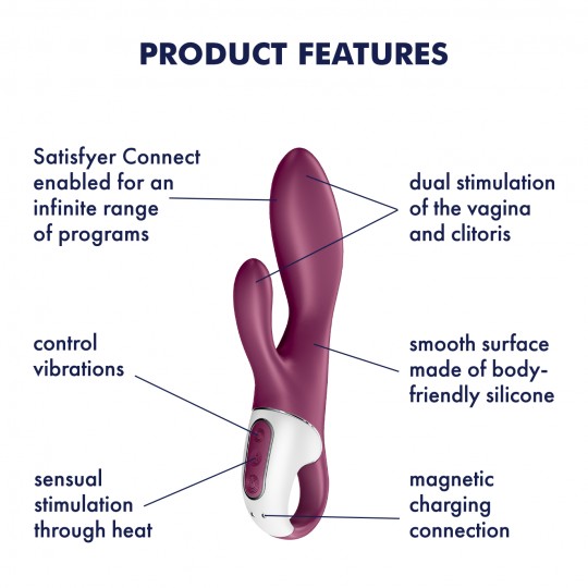 RISCALDATA AFFARE VIBRATORE CON SATISFYER APP
