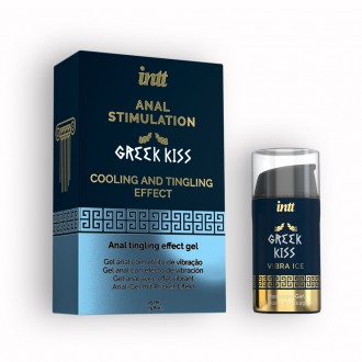 GEL DE MASAJE ANAL CON EFECTO DE VIBRACIÓN GREEK KISS INTT 15ML