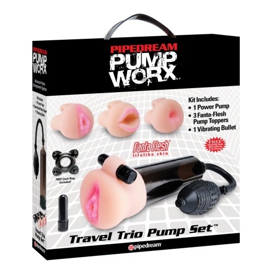 KIT DA VIAGGIO TRIO POMPA SET POMPA WORX