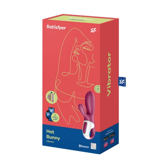 CALDO CONIGLIETTO DILDO CON SATISFYER APP
