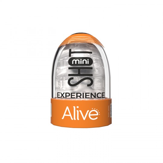 MASTURBATORE MINI COLPO ESPERIENZA VIVO TRASPARENTE