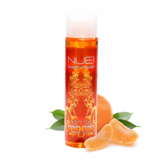 NUEI HOT OIL TANGERINE МАССАЖНОЕ МАСЛО С СОГРЕВАЮЩИМ ЭФФЕКТОМ 100 МЛ