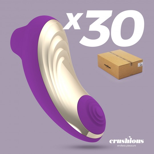 PACK OF 30 CRUSHIOUS SUPERNOVA CLITORAL STIMULATOR PURPLE