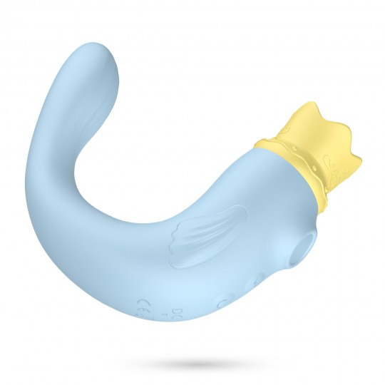 ТРОЙНОЙ СТИМУЛЯТОР CRUSHIOUS HIRI СИНИЙ