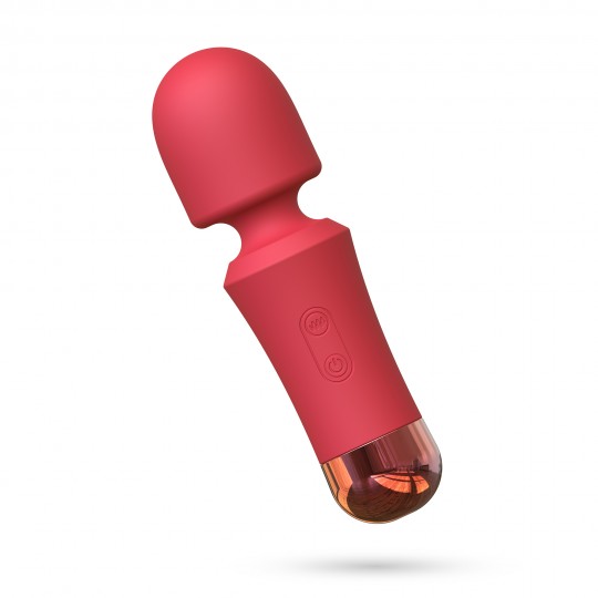 WANDA MINI VIBROMASSEUR RECHARGEABLE TERRACOTTE CRUSHIOUS