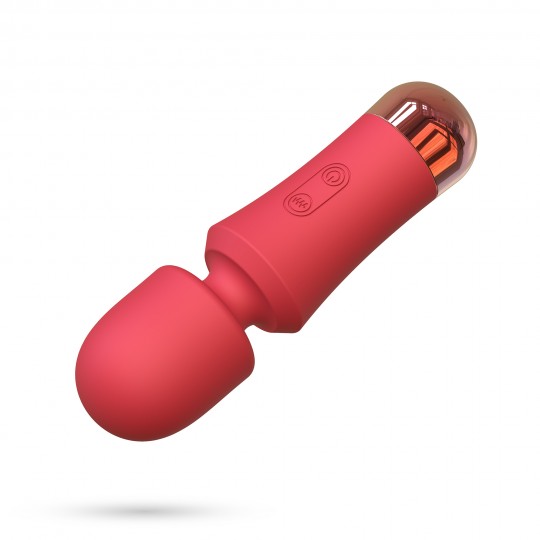WANDA MINI VIBROMASSEUR RECHARGEABLE TERRACOTTE CRUSHIOUS