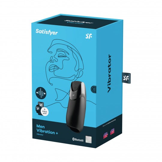 MASTURBATORE MEN VIBRATION + COM CONNECT APP SATISFYER