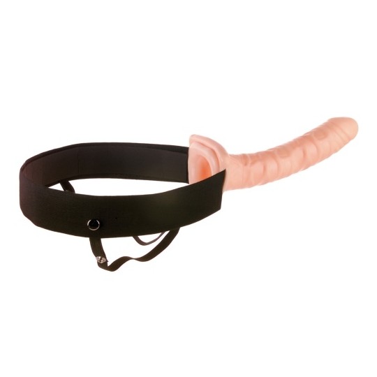 STRAP-ON OCO 10” FLESH HOLLOW  FETISH FANTASY SERIES