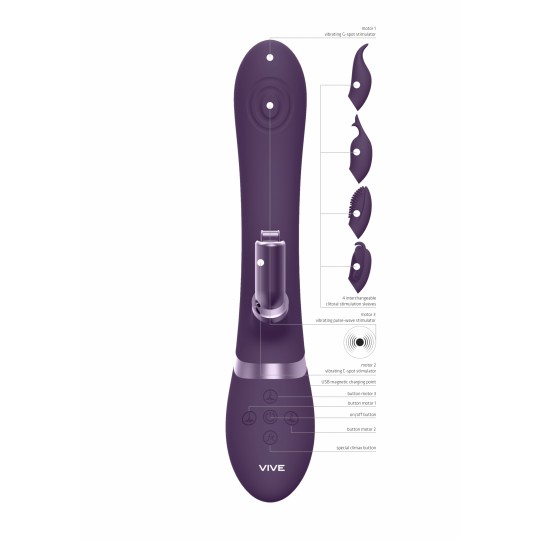 TESTER VIVE ETSU VIBRATOR PURPLE