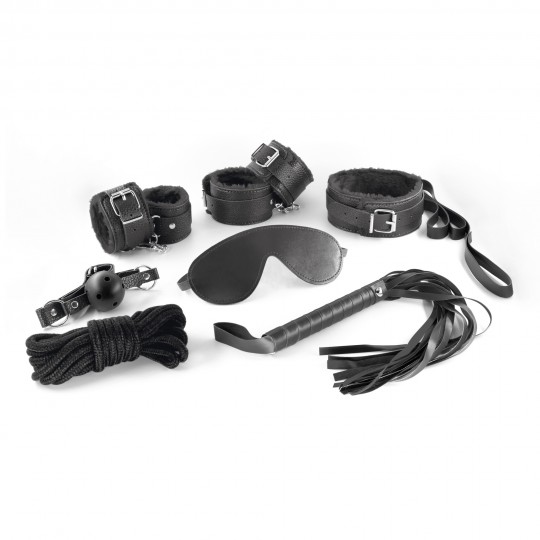 CRUSHIOUS DUNGEONS &amp; MAIDENS BDSM KIT BLACK
