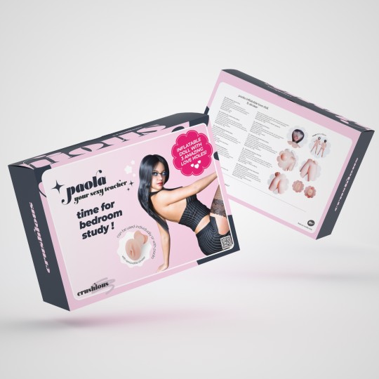 PACK DE 18 PAOLA LA MAESTRA MUÑECA INFLABLE CON MASTURBADOR