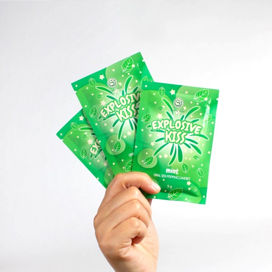 CARAMELLE SCOPPIETTANTI EXPLOSIVE KISS MENTA SECRET PLAY