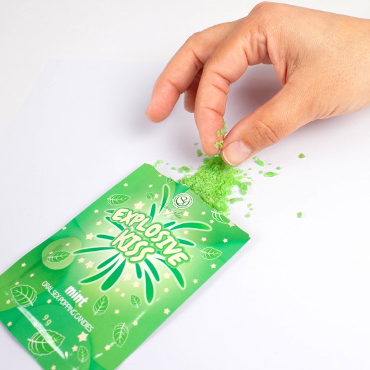 CARAMELLE SCOPPIETTANTI EXPLOSIVE KISS MENTA SECRET PLAY